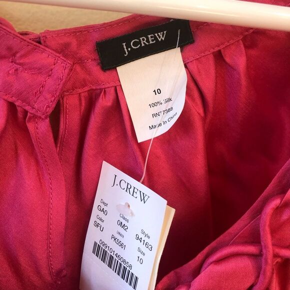 J Crew Silk Tank Blouse - Picture 3 of 5